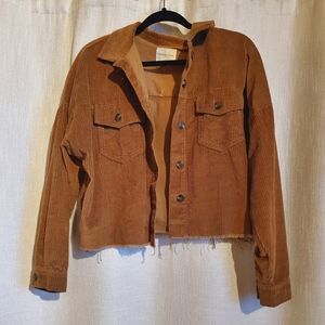 Cropped brown American Eagle jacket: Never Worn